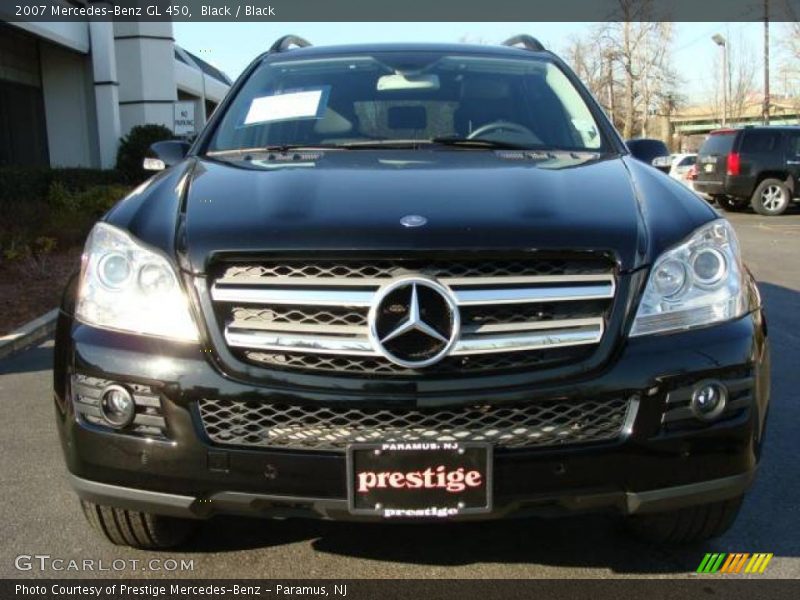 Black / Black 2007 Mercedes-Benz GL 450