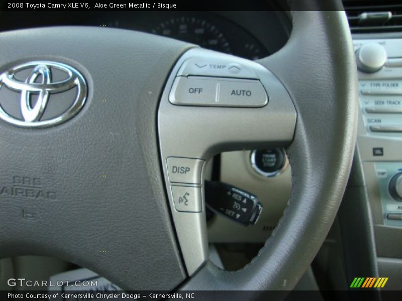 Aloe Green Metallic / Bisque 2008 Toyota Camry XLE V6