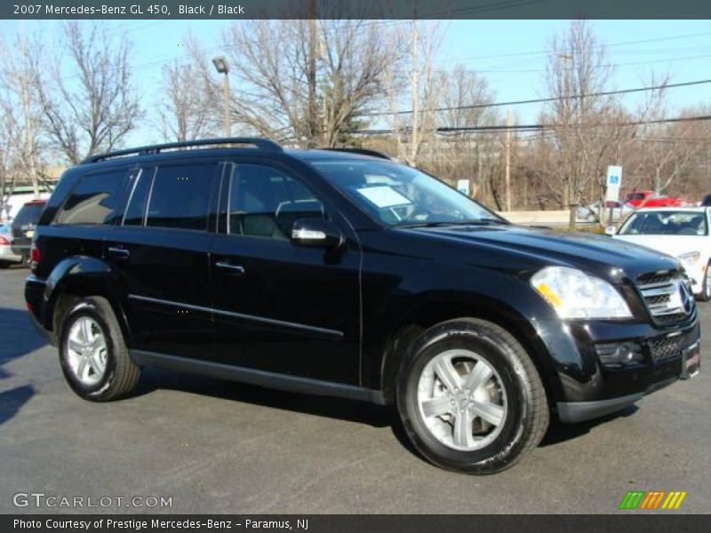 Black / Black 2007 Mercedes-Benz GL 450