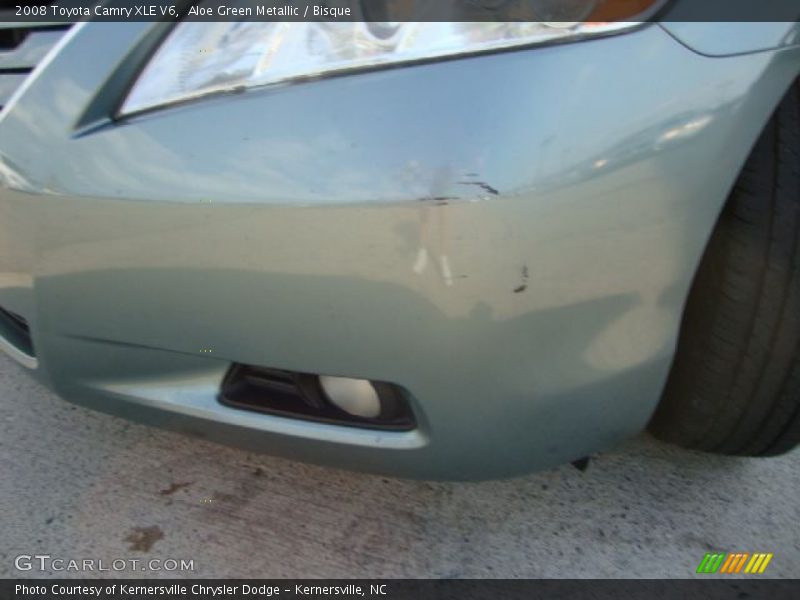 Aloe Green Metallic / Bisque 2008 Toyota Camry XLE V6