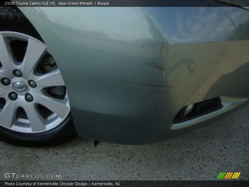 Aloe Green Metallic / Bisque 2008 Toyota Camry XLE V6