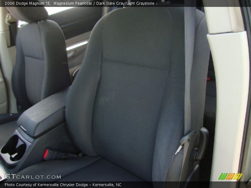 Magnesium Pearlcoat / Dark Slate Gray/Light Graystone 2006 Dodge Magnum SE