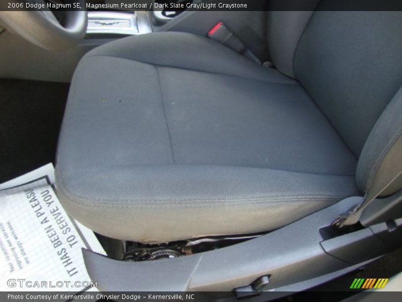 Magnesium Pearlcoat / Dark Slate Gray/Light Graystone 2006 Dodge Magnum SE