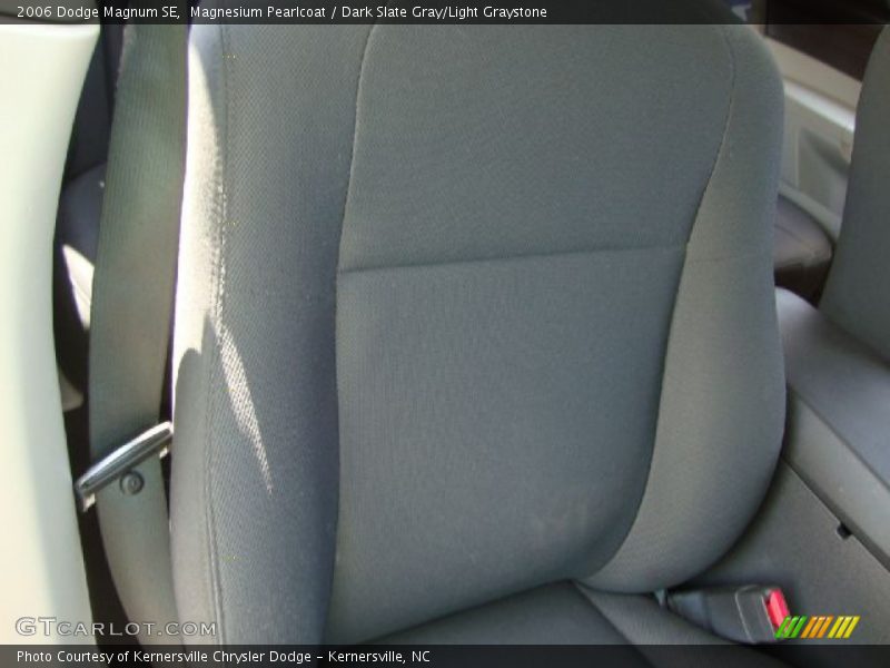 Magnesium Pearlcoat / Dark Slate Gray/Light Graystone 2006 Dodge Magnum SE
