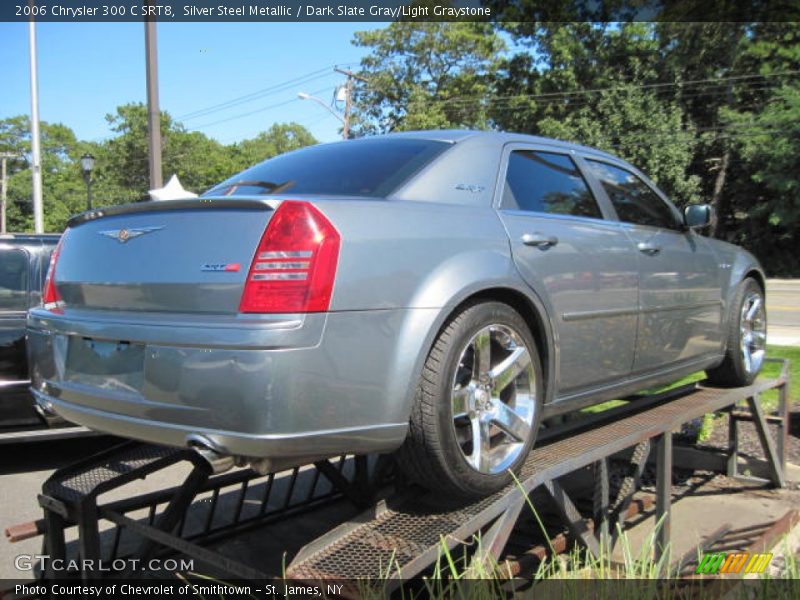 Silver Steel Metallic / Dark Slate Gray/Light Graystone 2006 Chrysler 300 C SRT8