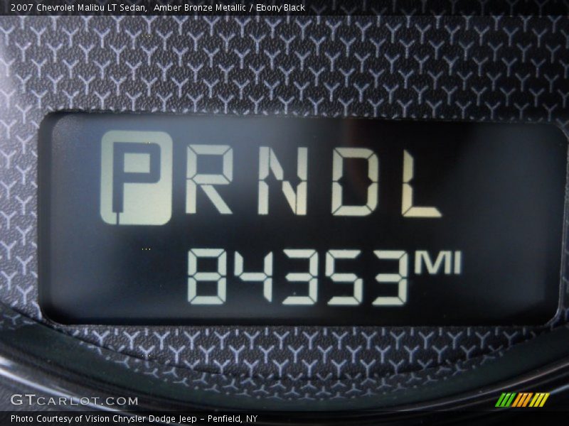 Amber Bronze Metallic / Ebony Black 2007 Chevrolet Malibu LT Sedan