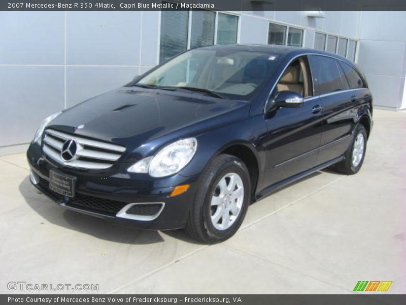 Capri Blue Metallic / Macadamia 2007 Mercedes-Benz R 350 4Matic