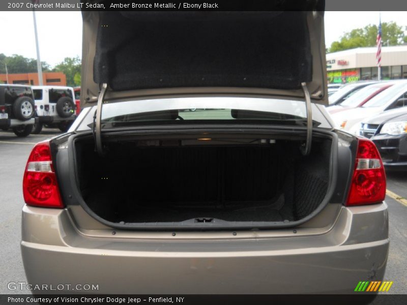 Amber Bronze Metallic / Ebony Black 2007 Chevrolet Malibu LT Sedan