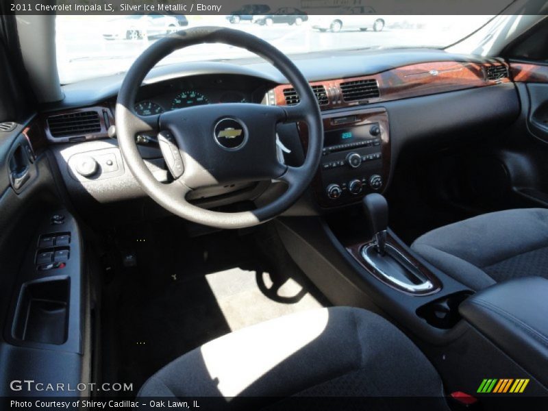 Silver Ice Metallic / Ebony 2011 Chevrolet Impala LS