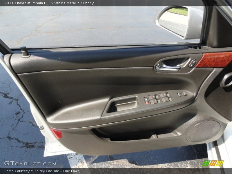 Silver Ice Metallic / Ebony 2011 Chevrolet Impala LS