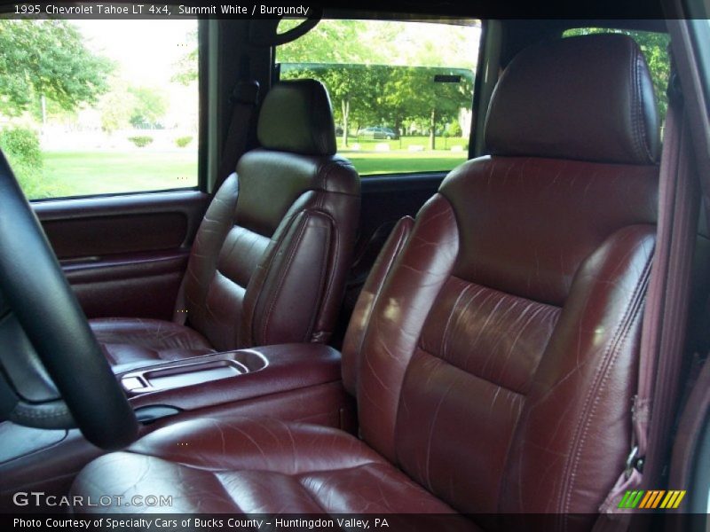  1995 Tahoe LT 4x4 Burgundy Interior