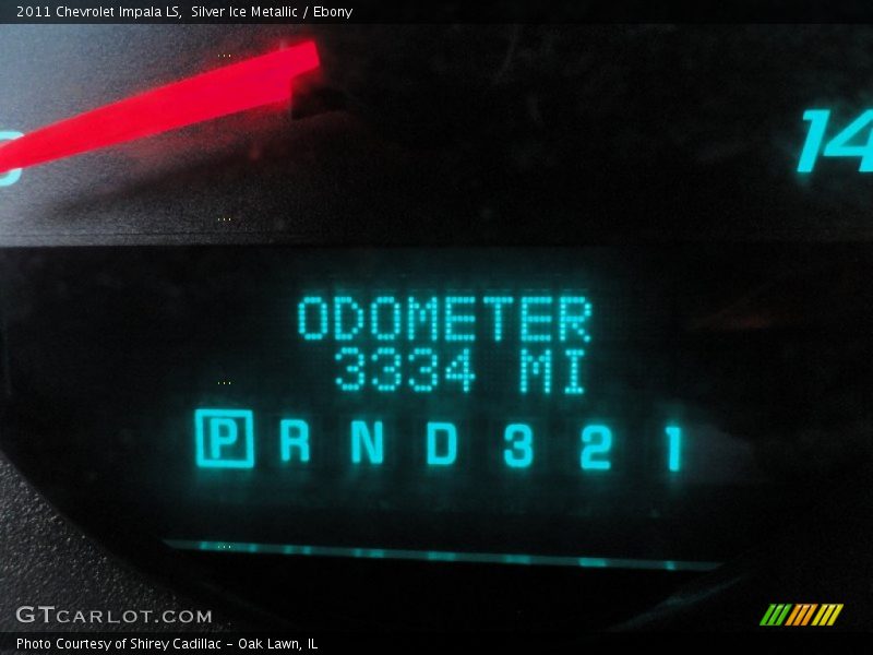 Silver Ice Metallic / Ebony 2011 Chevrolet Impala LS
