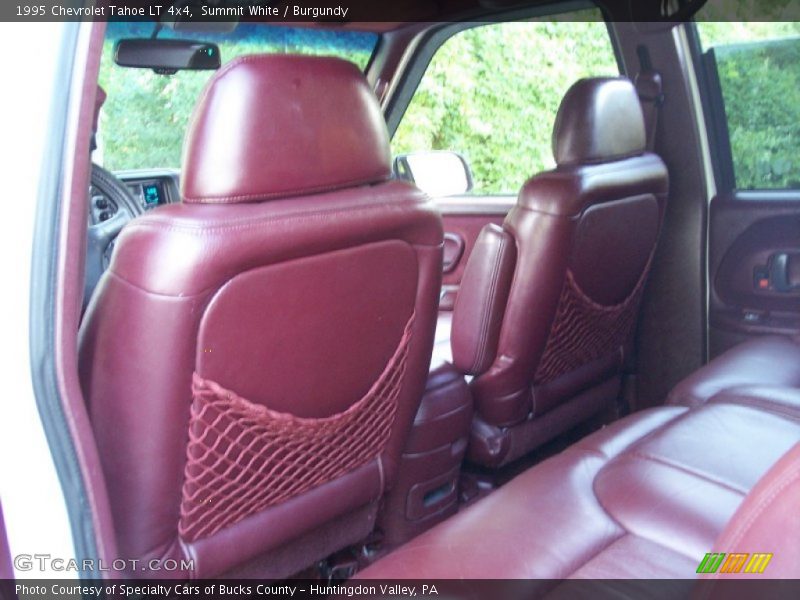  1995 Tahoe LT 4x4 Burgundy Interior