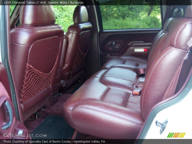  1995 Tahoe LT 4x4 Burgundy Interior