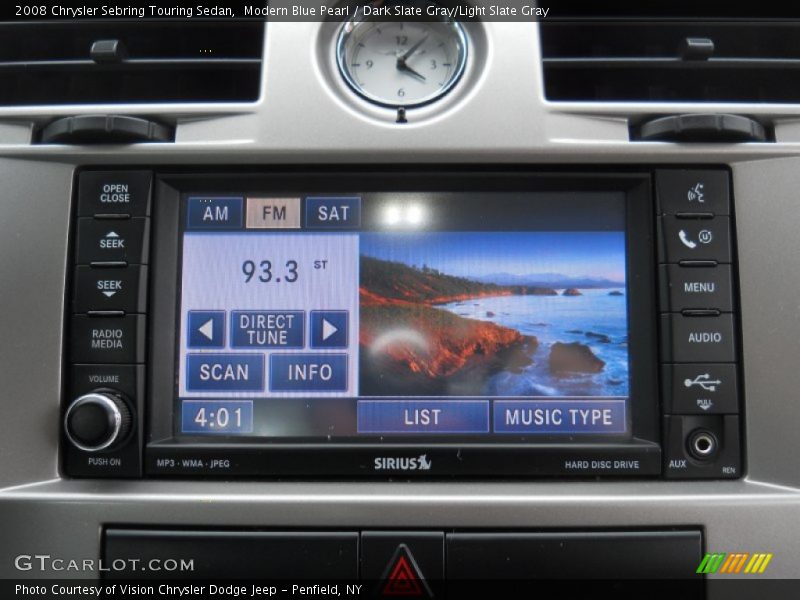 Audio System of 2008 Sebring Touring Sedan