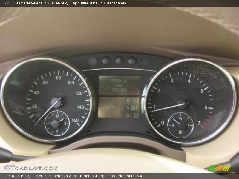 Capri Blue Metallic / Macadamia 2007 Mercedes-Benz R 350 4Matic