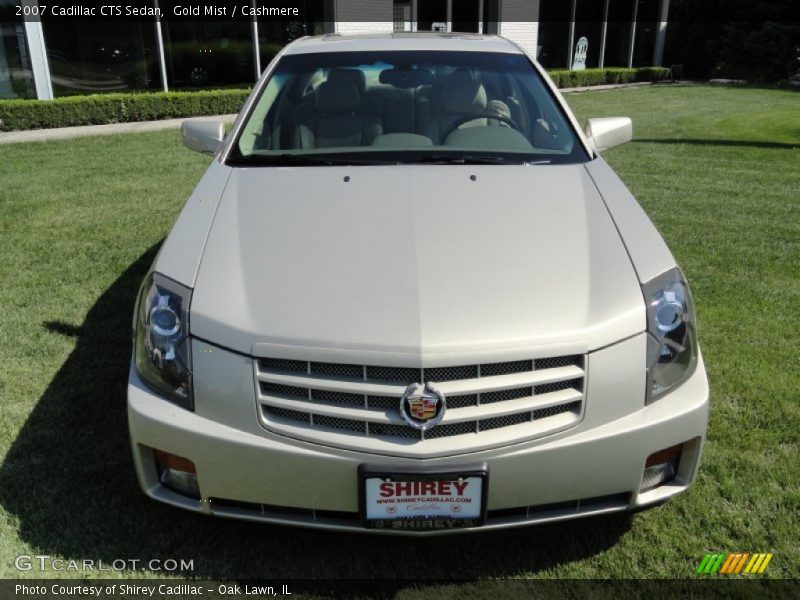 Gold Mist / Cashmere 2007 Cadillac CTS Sedan