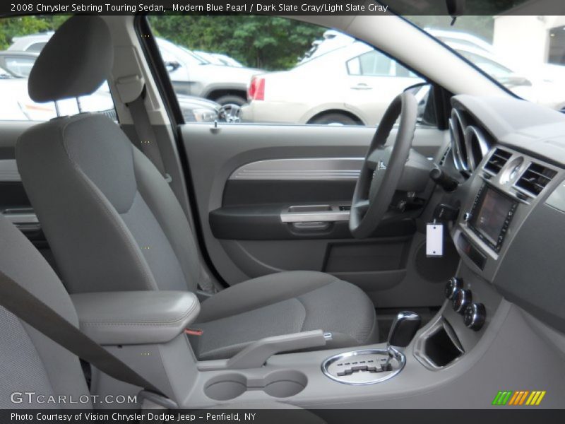  2008 Sebring Touring Sedan Dark Slate Gray/Light Slate Gray Interior