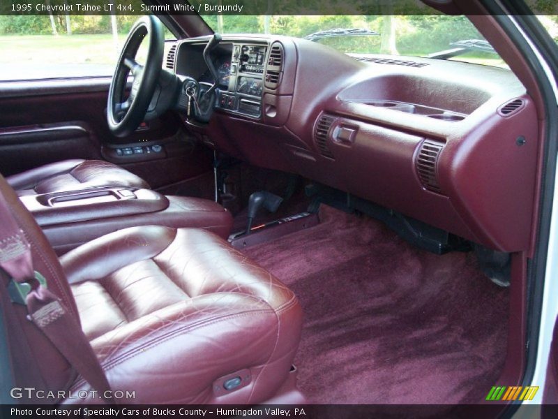 1995 Tahoe LT 4x4 Burgundy Interior