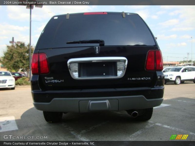 Black Clearcoat / Dove Grey 2004 Lincoln Navigator Luxury