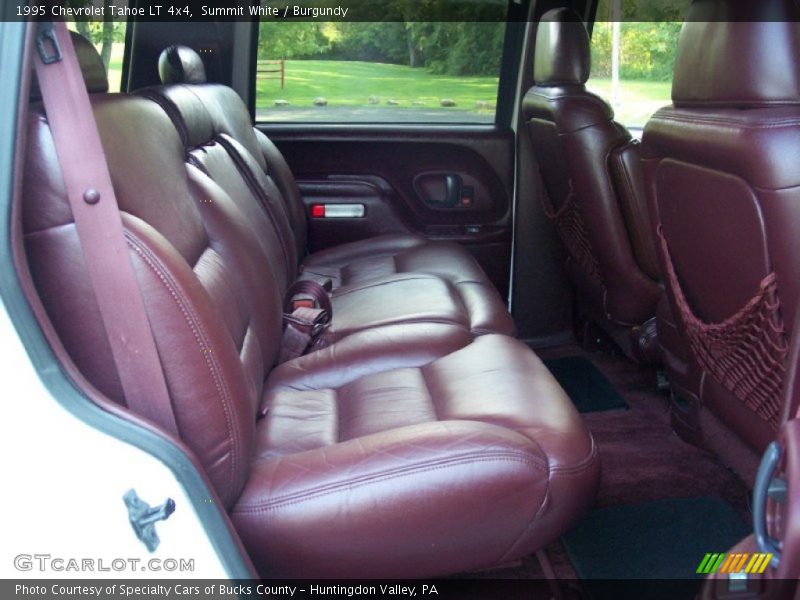  1995 Tahoe LT 4x4 Burgundy Interior