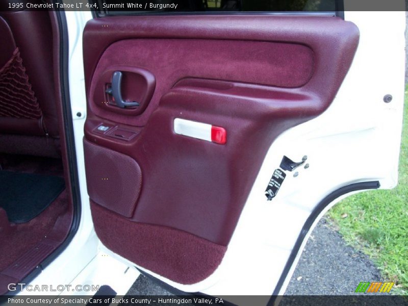 Door Panel of 1995 Tahoe LT 4x4