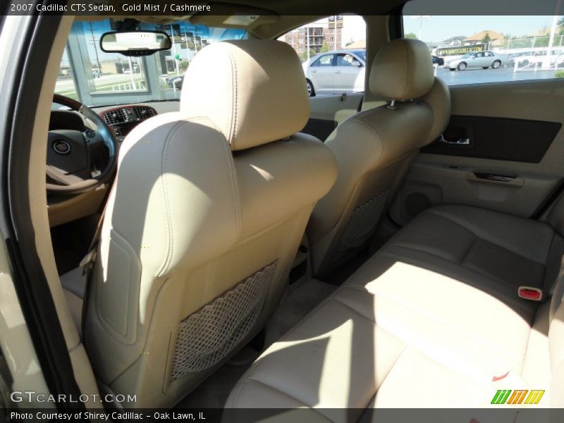 Gold Mist / Cashmere 2007 Cadillac CTS Sedan