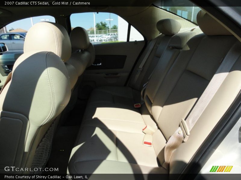Gold Mist / Cashmere 2007 Cadillac CTS Sedan