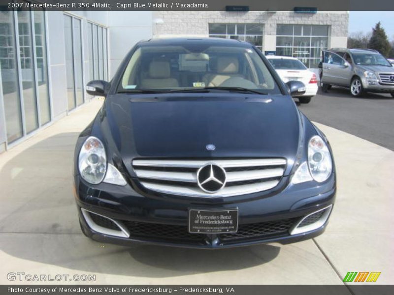 Capri Blue Metallic / Macadamia 2007 Mercedes-Benz R 350 4Matic