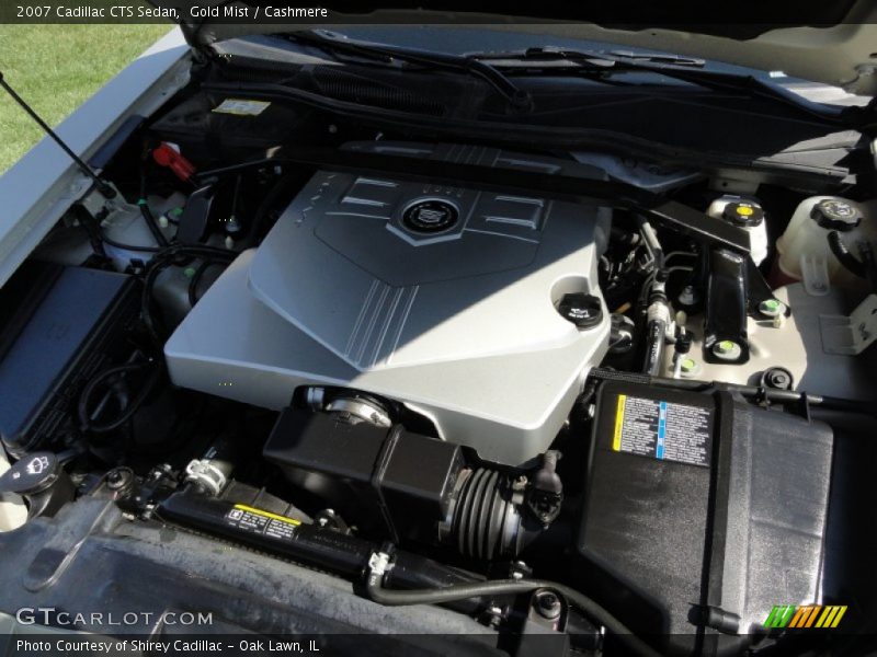 Gold Mist / Cashmere 2007 Cadillac CTS Sedan