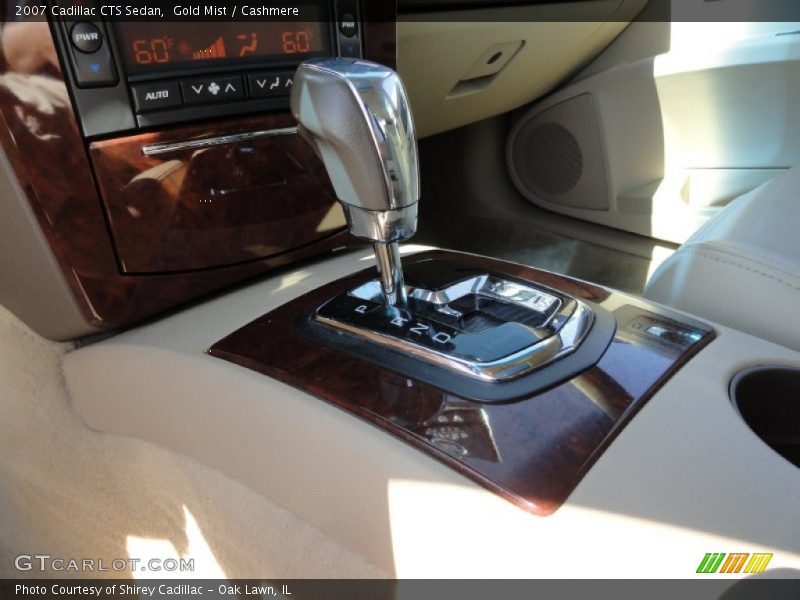 Gold Mist / Cashmere 2007 Cadillac CTS Sedan
