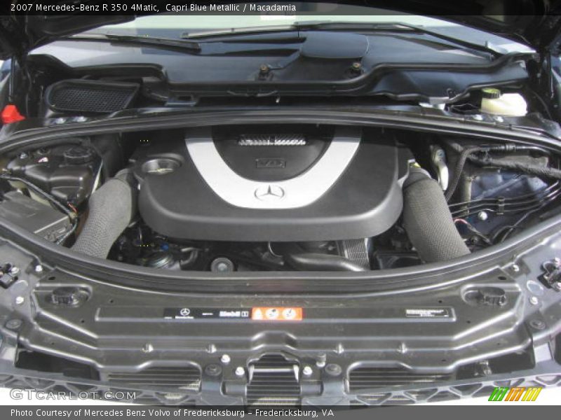 Capri Blue Metallic / Macadamia 2007 Mercedes-Benz R 350 4Matic
