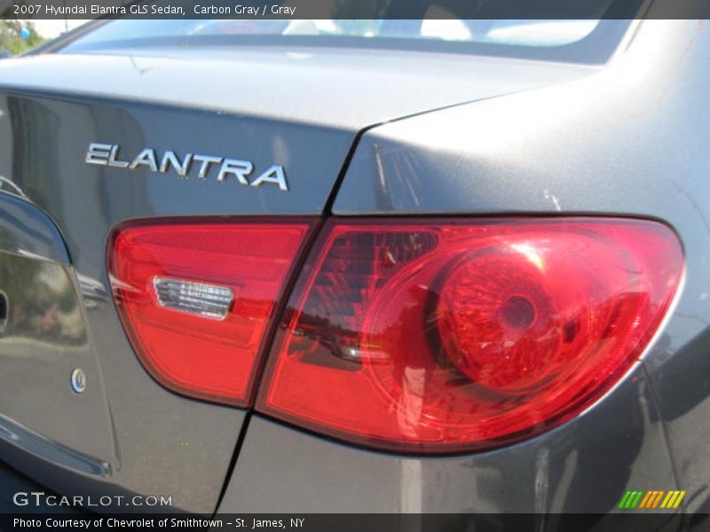 Carbon Gray / Gray 2007 Hyundai Elantra GLS Sedan