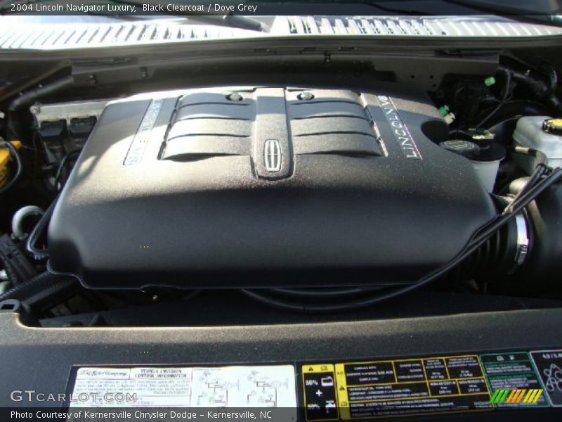 Black Clearcoat / Dove Grey 2004 Lincoln Navigator Luxury