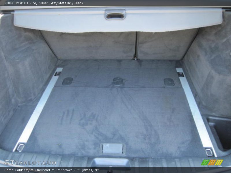 Silver Grey Metallic / Black 2004 BMW X3 2.5i