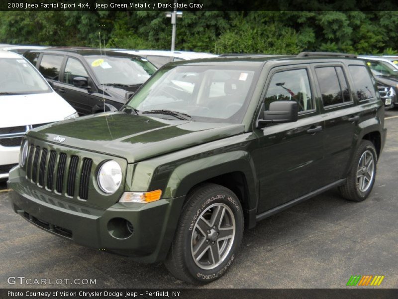 Jeep Green Metallic / Dark Slate Gray 2008 Jeep Patriot Sport 4x4
