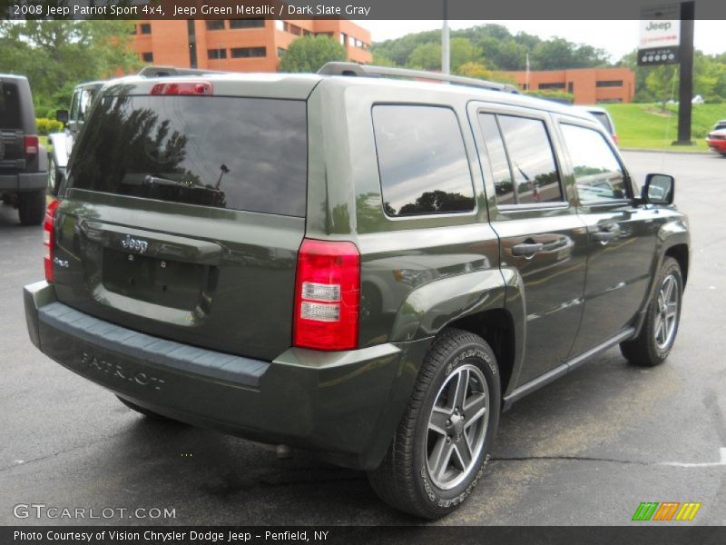 Jeep Green Metallic / Dark Slate Gray 2008 Jeep Patriot Sport 4x4