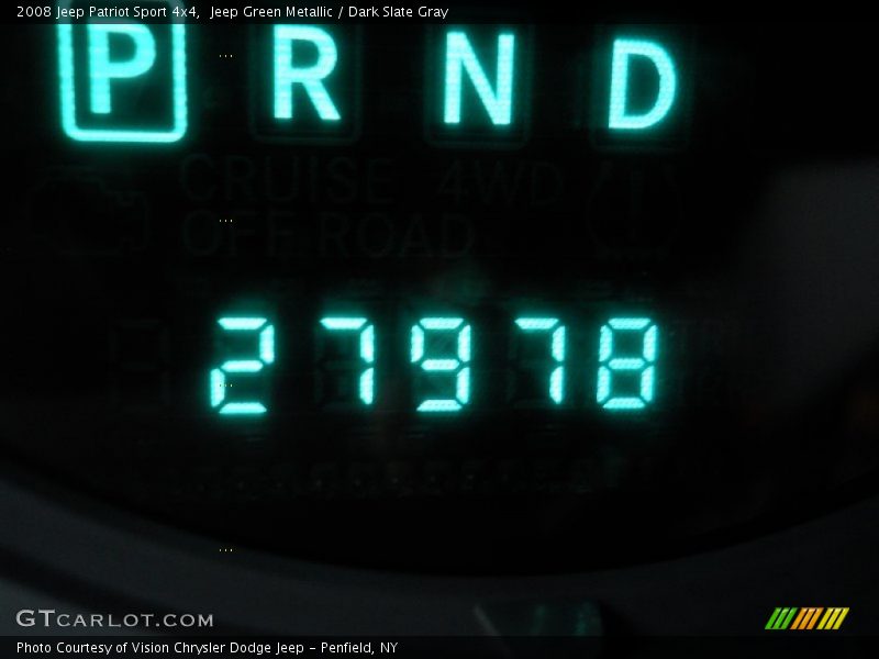 Jeep Green Metallic / Dark Slate Gray 2008 Jeep Patriot Sport 4x4