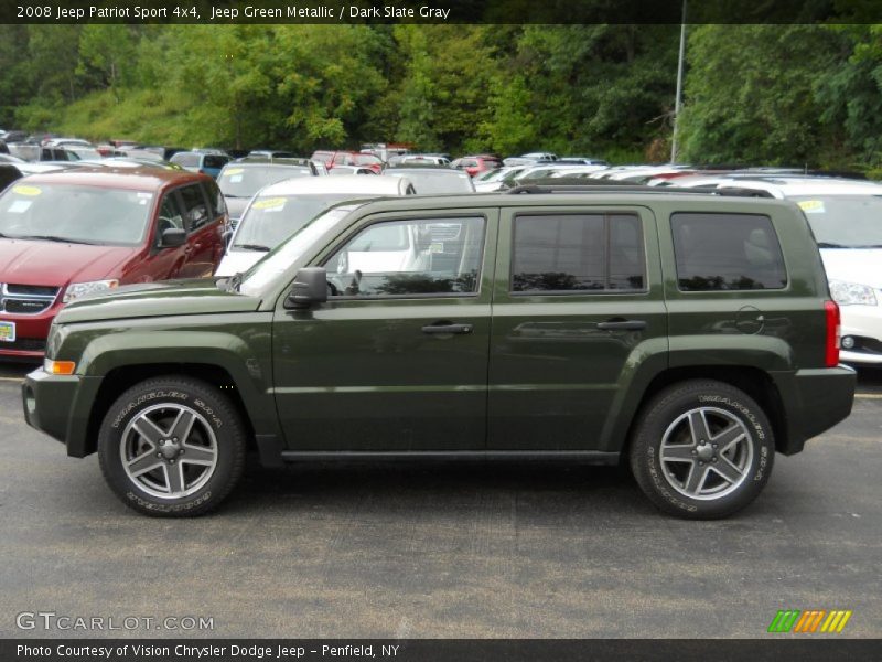 Jeep Green Metallic / Dark Slate Gray 2008 Jeep Patriot Sport 4x4
