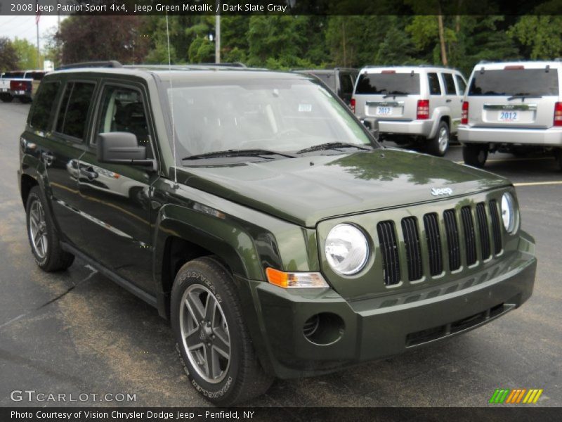 Jeep Green Metallic / Dark Slate Gray 2008 Jeep Patriot Sport 4x4