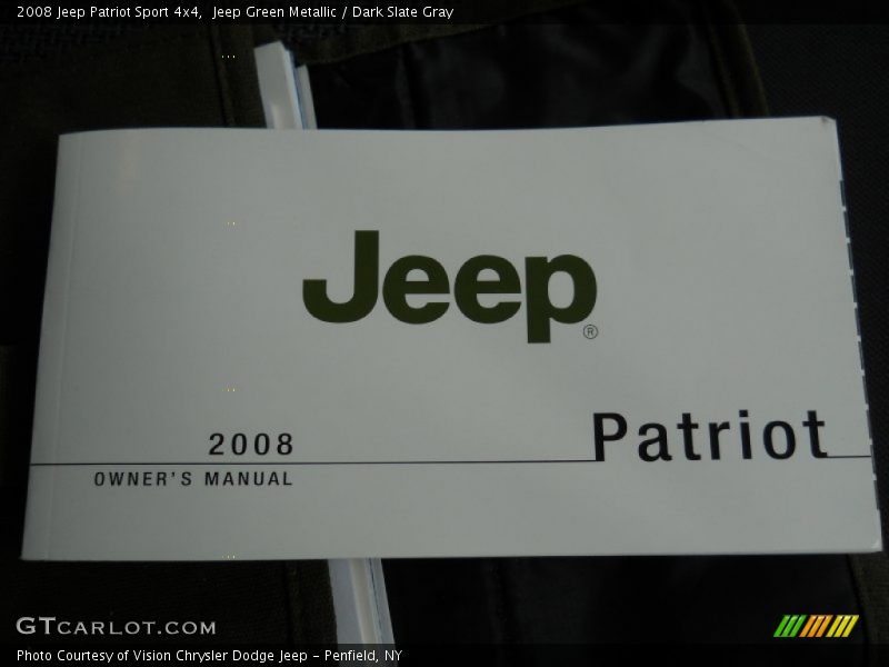 Jeep Green Metallic / Dark Slate Gray 2008 Jeep Patriot Sport 4x4