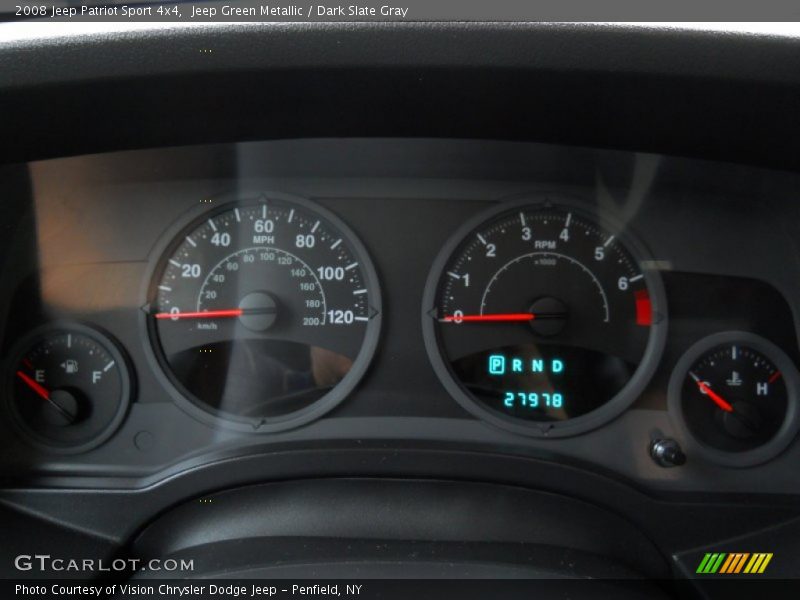 Jeep Green Metallic / Dark Slate Gray 2008 Jeep Patriot Sport 4x4