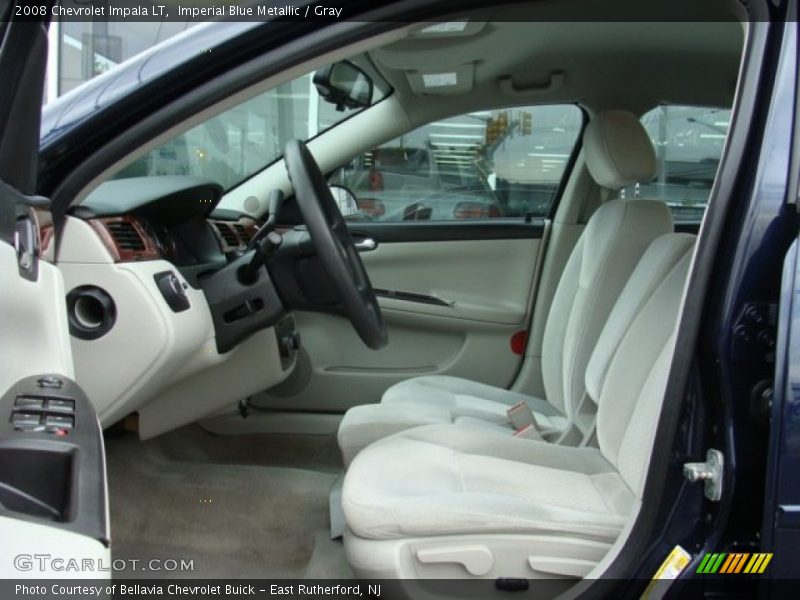 Imperial Blue Metallic / Gray 2008 Chevrolet Impala LT