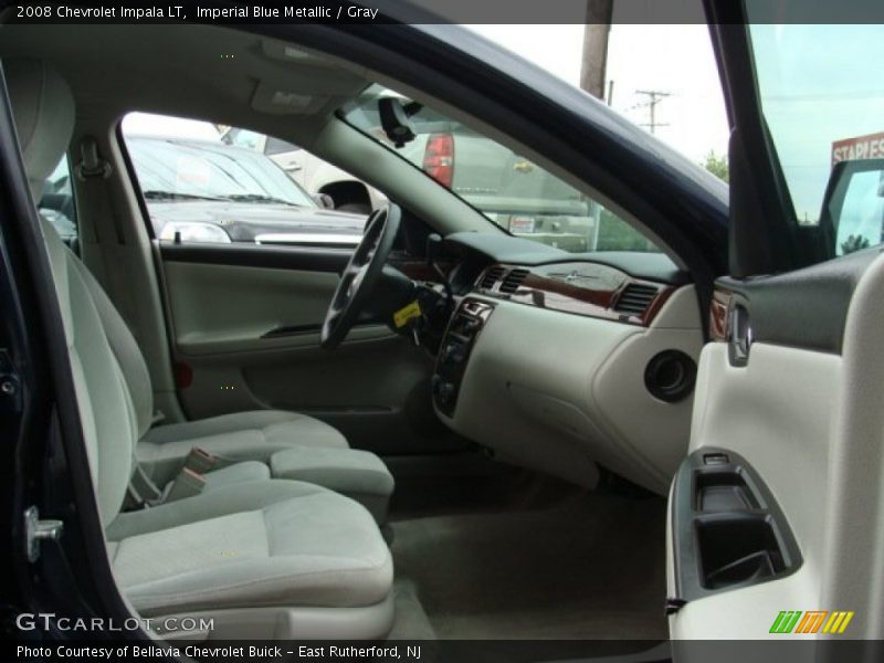 Imperial Blue Metallic / Gray 2008 Chevrolet Impala LT