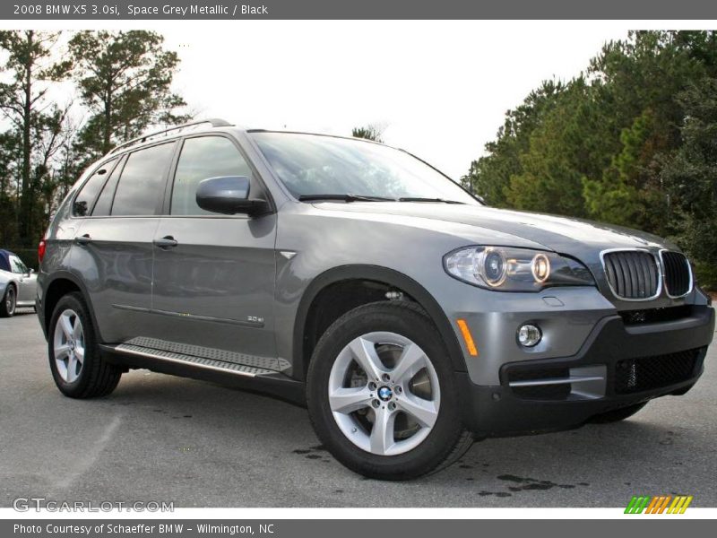Space Grey Metallic / Black 2008 BMW X5 3.0si
