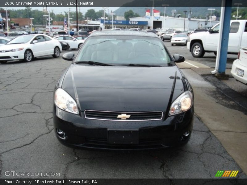 Black / Neutral 2006 Chevrolet Monte Carlo LTZ