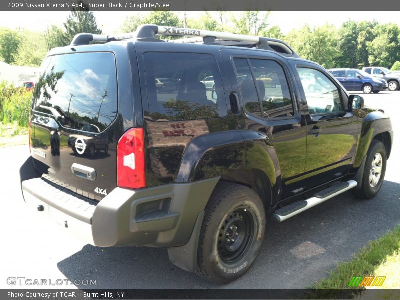 Super Black / Graphite/Steel 2009 Nissan Xterra S 4x4