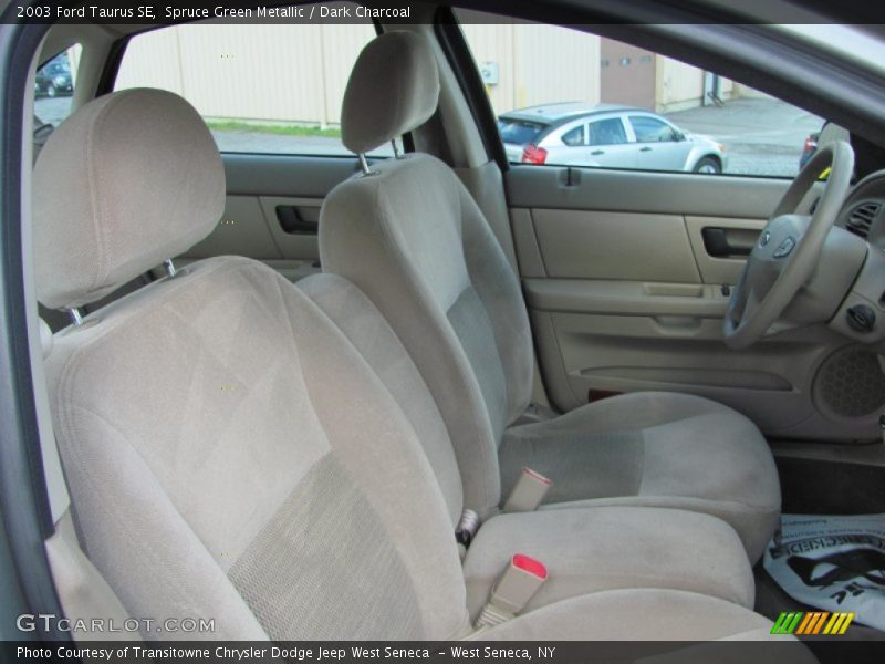 Spruce Green Metallic / Dark Charcoal 2003 Ford Taurus SE