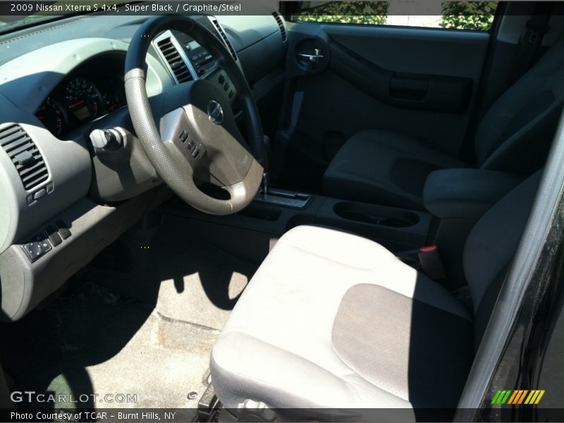 Super Black / Graphite/Steel 2009 Nissan Xterra S 4x4