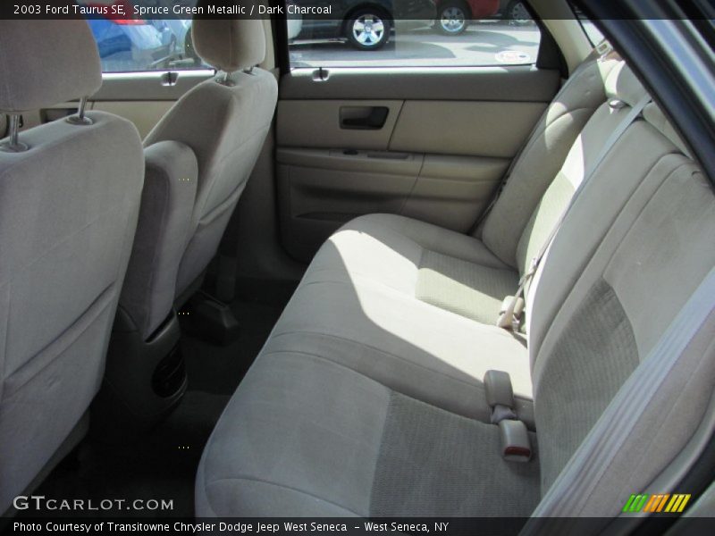 Spruce Green Metallic / Dark Charcoal 2003 Ford Taurus SE